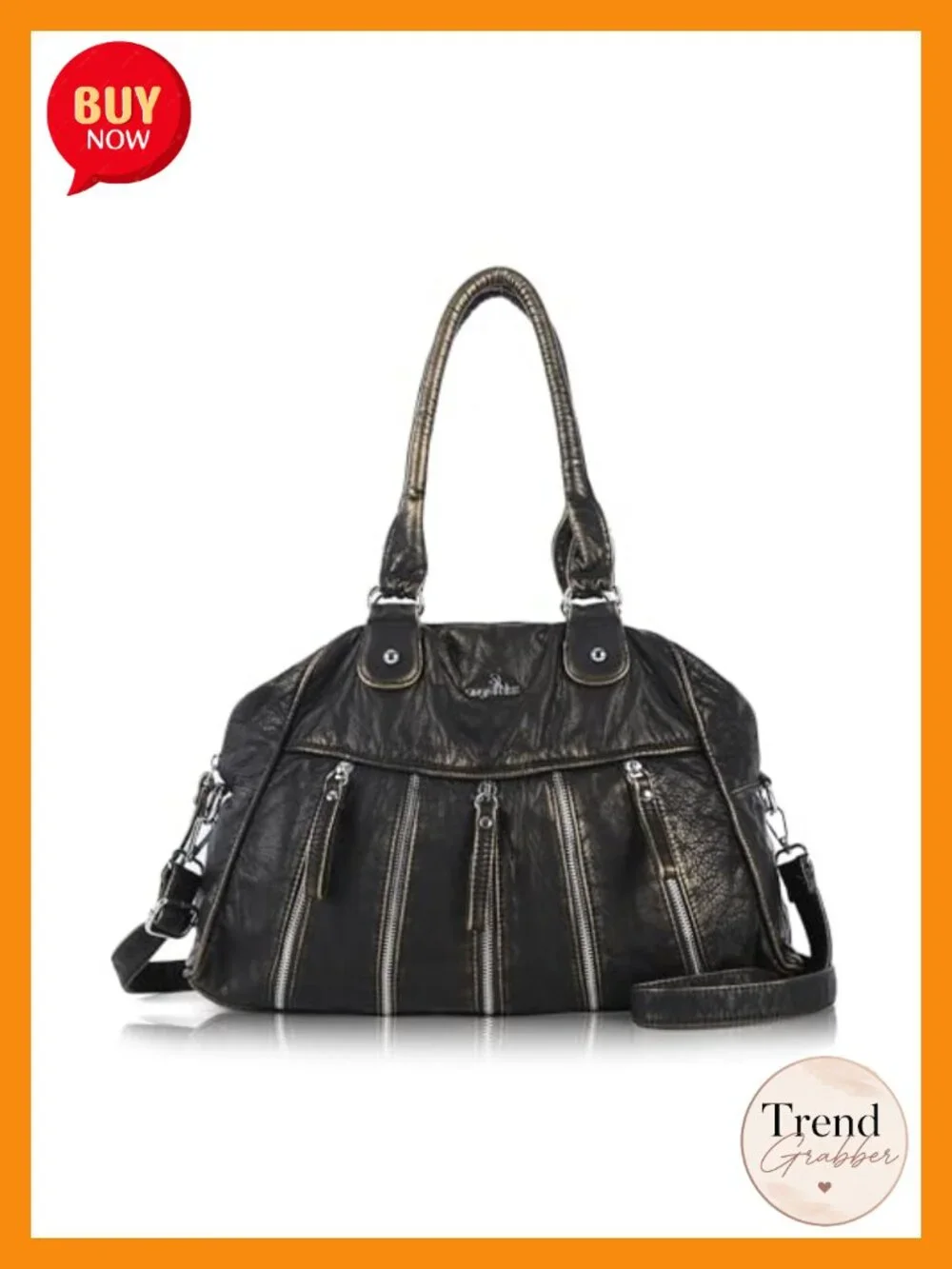 Soft Faux Leather Hobo Shoulder Bag Convertible Crossbody Purse for Women